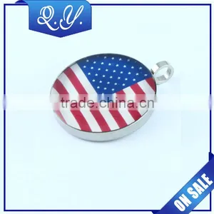 Fashion Custom Pendant Jewelry American Flag Design Pendant Jewelry thumbnail-1