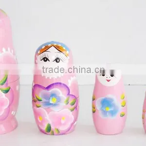Wooden Russion Nesting Doll , Babushka Doll thumbnail-2