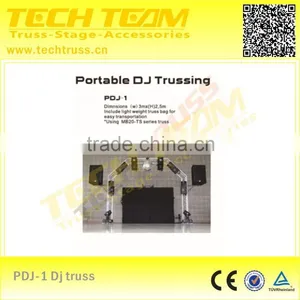 Portable DJ Truss Stand Easy to Assemble! Easy Move! thumbnail-1