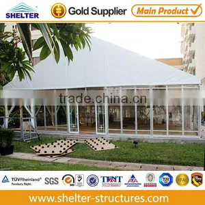 12x39m Glass Party Marquee, Glass Party Tents Exported to Africa for Sale thumbnail-1