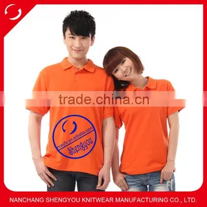 Custom Fashion Couple Polo Shirt Design Wholesale thumbnail-1