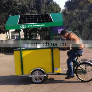 2015 New Design Solar Ice Cream Freezer Bike Solar Portable Rechargeable Battery Bicycle Freezer Solar Freezer With Tricycle thumbnail-2
