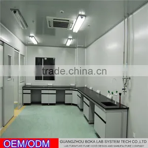 C Frame Steel Wood Wall Bench for Laboratory thumbnail-4