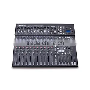 DJ Mixer SLM -1802 UFX PROFESSIONAL Studio Mixers Analog Reverb Effects for Mic / AUX Audio Mixer thumbnail-2