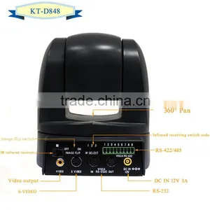 Desktop and Ceiling Mount 550TVL KT-D848 Ptz Camera System thumbnail-2