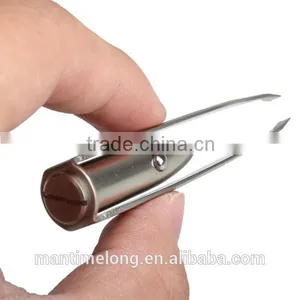 Stainless Steel Make Up Tool LED Light Eyelash Eyebrow Hair Removal Tweezer thumbnail-2