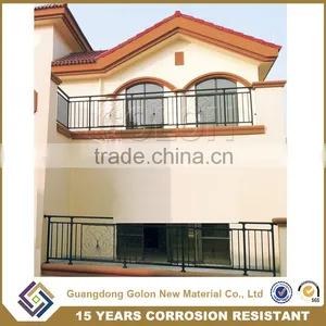 New Products Wrought Iron Balcony Railing for Deck thumbnail-4