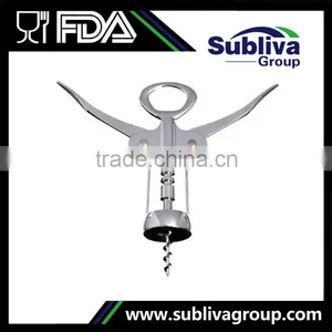 Stainless Steel Sturdy Twin Lever Wine Rabbit Corkscrew thumbnail-2