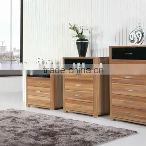 Modern Wooden Drawer Chest Set thumbnail-1