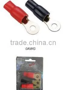0AWG Insulated or Non-insulated Ring Terminal High Quality Manufacture Ring Terminal thumbnail-1