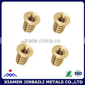 Customized Knurling Copper Insert for Automotive Accessories thumbnail-1
