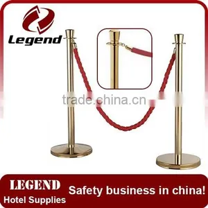 Hotel Stainless Railing Stand Crowd Control Rope Queue Barrier thumbnail-2
