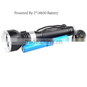 1000lumen T6 Lamp 10w LED Submarine Diving Flashlight White Yellow Red UV Beam Underwater Torch Quality Choice thumbnail-5