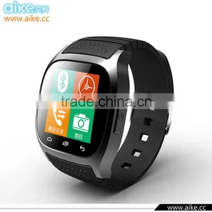 Fashion Sport Bluetooth Smart Watch M26 Wristwatch With Pedometer Music Player Message & Call Reminder for Ios Android Phone thumbnail-2