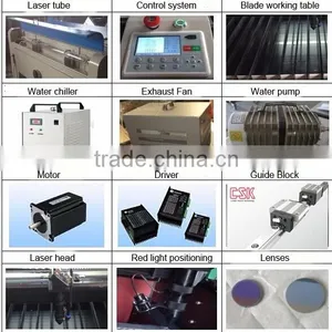 Sange Mini Laser Cutting Machine Price , Cnc Laser Engraver 40W Laser Tube thumbnail-5