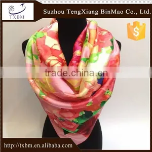 100% Silk Scarf, 12mm, Satin thumbnail-1