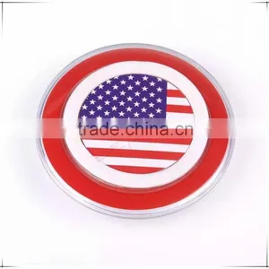 New Seven Pattern Flag QI Wireless Charger Charging Pad for Samsung Galaxy S6S6Edge thumbnail-4