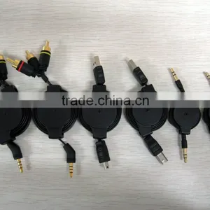 High Quality New Innovative Hot Sell Double Convenienti Retractable Cable With Less Noise thumbnail-2