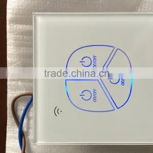 2016 Smart Home Automation System Wireless Zigbee Wifi 1 Gang 1 Way Wall Switch thumbnail-4
