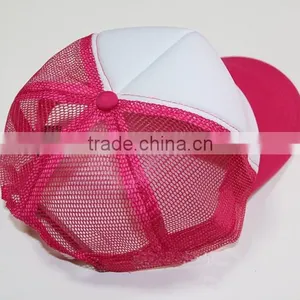 6 Panel Blank Mesh Trucker Cap thumbnail-4
