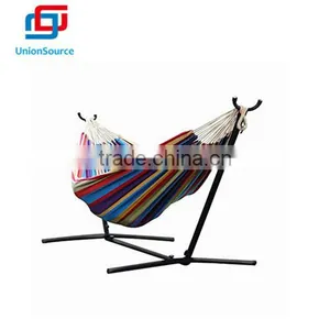 Double Hammock With Space Saving Steel Stand thumbnail-1