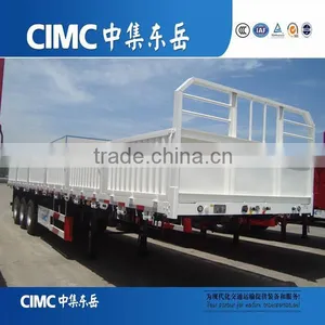 CIMC Tri Axles Side Board Semi Trailer for Sale thumbnail-4