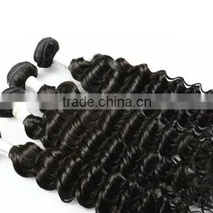 High Quality Indian Hair Coarse Yaki Synthetic Hair Extension Brazilian Hair thumbnail-1