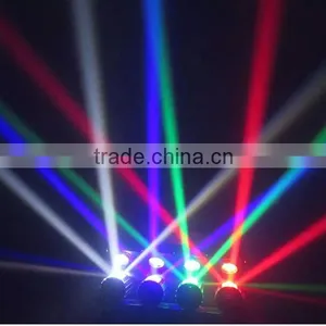 Rgbw 10w Led Spider Sharpy Beam Spot Wash New Multi Beam Effect Disco Lighting thumbnail-6