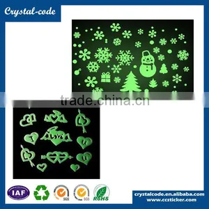 Multicolor Attractive Design Fluorescent Glow in the Dark Sticker thumbnail-4