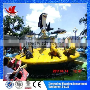 2015 Hot Sale Commercial Rotating Rides, Kiddy Rides Shark Island for Sale thumbnail-1