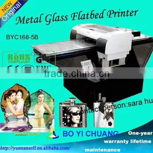 Factory Cost Flatbed Color Digital Automatic A2 Sheet Metal Printer thumbnail-1