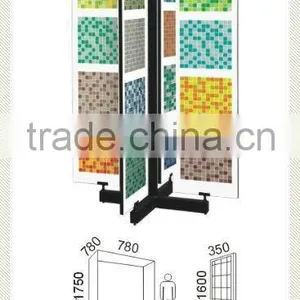 Whirl Mosaic Tile Display Display Rack thumbnail-1