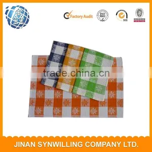 Towel in Stock Factory Price Wholesale Cotton Tea Towel Fabric thumbnail-3