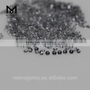 Low Price Faceted Small Size Gemstone Light Gray Round Nano thumbnail-2