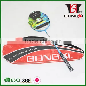 GX-7006 BLUE Best Sale Aluminium&steel Cheap Badminton Racket&racket Covering/G3 Badminton Grip thumbnail-1