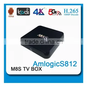 4K KODI Set Top Box 4.4 Kodi Box Amlogic S812 Quad Core Professional KODI Set Top Box Android 4.4 thumbnail-2