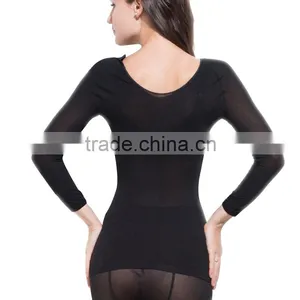 Women Seamless Underwears Sets Ultrathin Winter Thermal Underwear Sexy Slim Comfortable Breathable Top And Pant Long Johns thumbnail-2