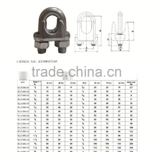 Wire Rope Clamps/shackles thumbnail-5