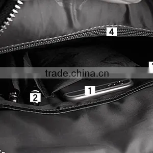 2016 Customize Man Bag Business Briefcase Genuine Leather Travel Medium Shoulder Bag Messenger Bags thumbnail-6