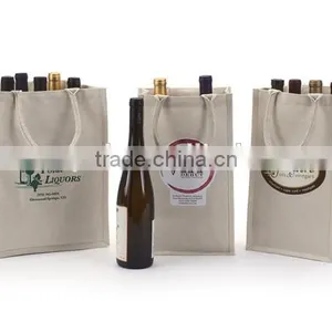 Jute Wine Cooler Bag and Pvc Wine Cooler Bag thumbnail-5