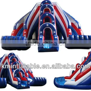 Giant Inflatable Twist Water Slide thumbnail-1