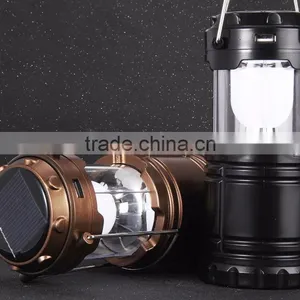 Ultra Bright Portable LED Camping Lantern Solar Flashlight thumbnail-3