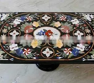 Inlay Marble Coffee Table thumbnail-1