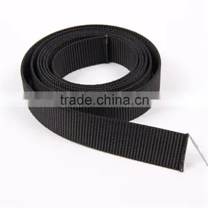 Wholesale High Quality Black Polyester Cotton Webbing,Cotton Webbing thumbnail-1