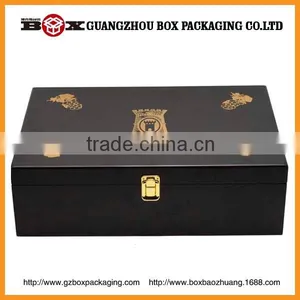 Custom Best Wooden Wine Box Wooden Wine Gift Box thumbnail-1