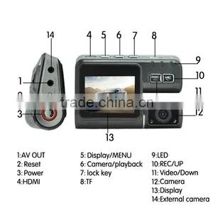 Cheapest I1000 2.0"TFT 120 Degree Car Dvr Car Video Recorder Car Black Box thumbnail-5