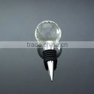 Fashion Ball Crystal Wine Stopper, Crystal Bottle Stopper thumbnail-1