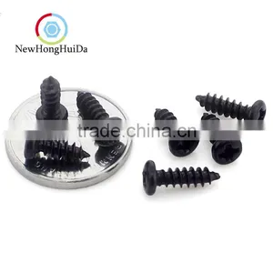 Carbon-steel Black Kilvery Round Cross Recessed Pan Head Tapping Screw thumbnail-5