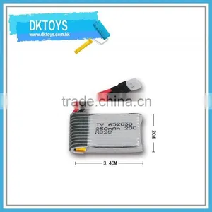 Hubsan Compatible Rechargeable Battery TY652030 3.7V 250mAh Battery thumbnail-1
