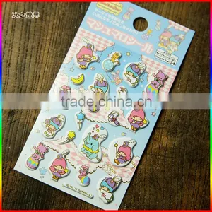 Cartoon Figure 3D Puffy Sticker for Boys and Girls thumbnail-1